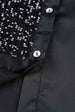 Sequin Button Front High-Low Shirt Dress -BazaarBey - www.shopbazaarbey.com