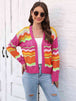 Open Front Openwork Cardigan Trendsi