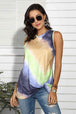 Tie-Dye Round Neck Tank Bazaarbey