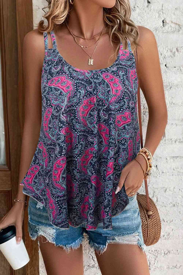 Scoop Neck Double-Strap Cami Bazaarbey
