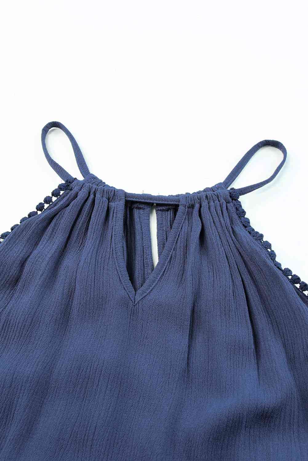 Round Neck Sleeveless Tank Top Bazaarbey