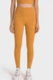 High-Rise Wide Waistband Yoga Leggings Bazaarbey