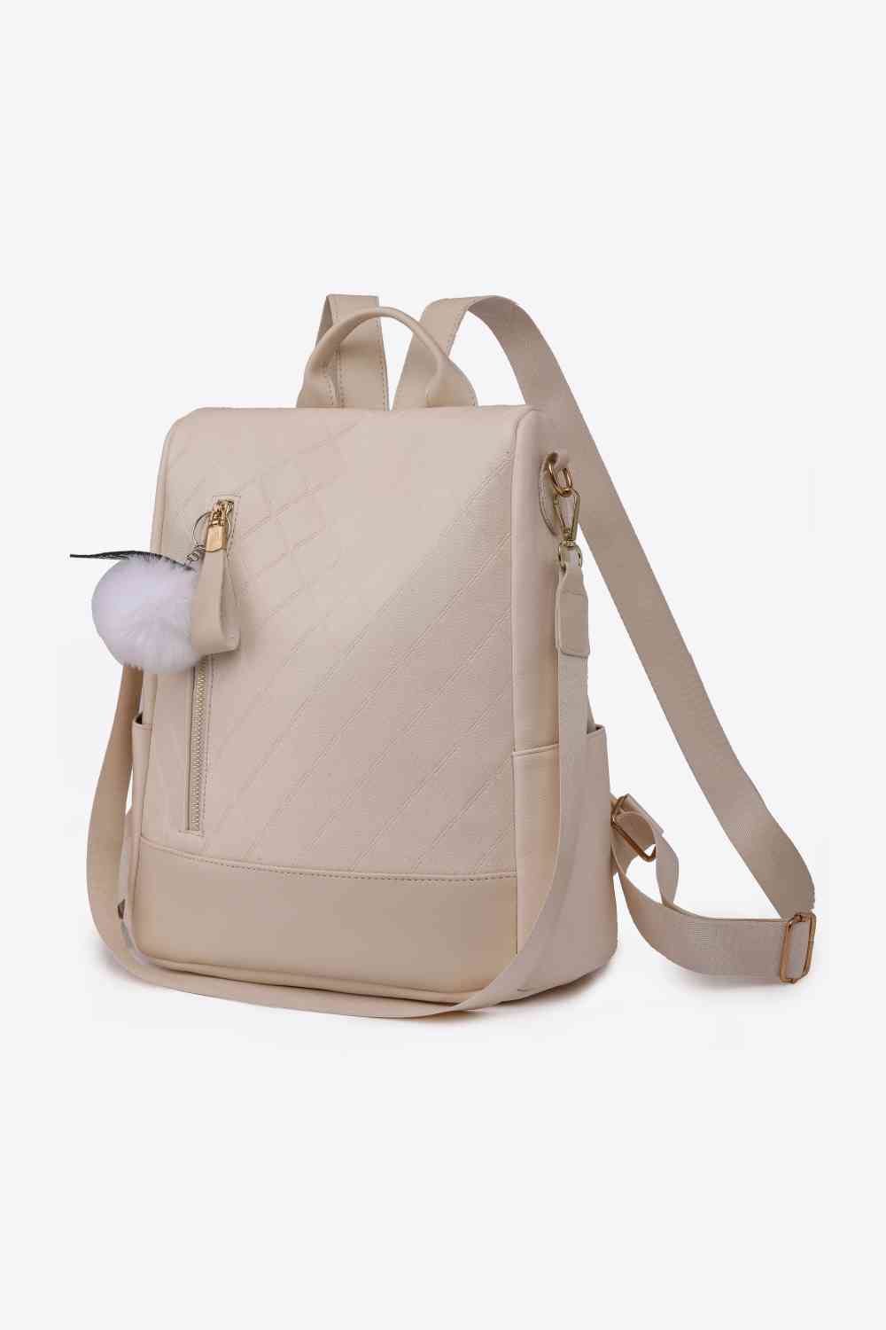 Pum-Pum Zipper Backpack Bazaarbey