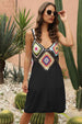  Sleeveless Embroidery Dress -BazaarBey - www.shopbazaarbey.com