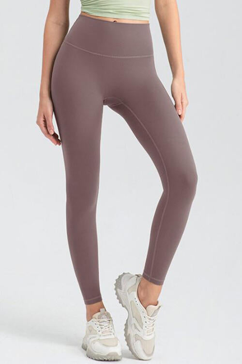 Wide Waistband High Waist Sport Leggings Bazaarbey