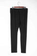 High Waist Ribbed Slit Leggings Bazaarbey
