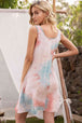 Tie-Dye Sleeveless Dress with Pockets -BazaarBey - www.shopbazaarbey.com