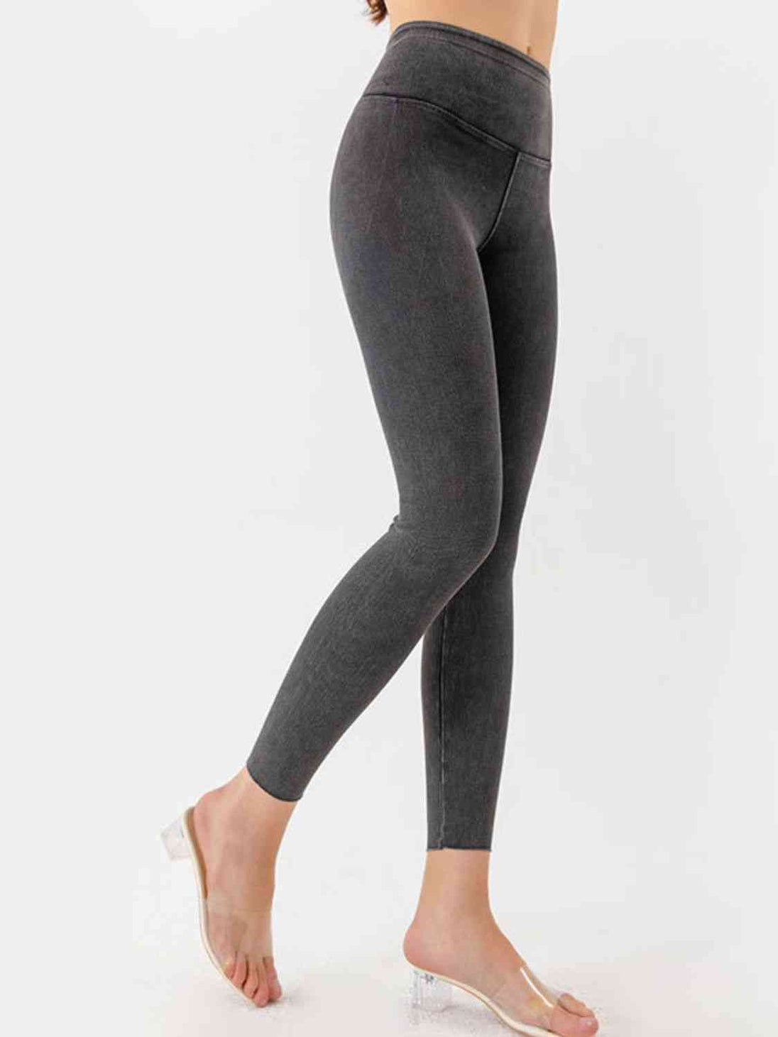 Wide Waistband Cropped Jeans Trendsi