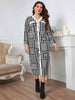 Plus Size  Button-Down Long Sleeve Dress -BazaarBey - www.shopbazaarbey.com