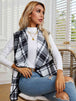 Plaid  Vest Trendsi