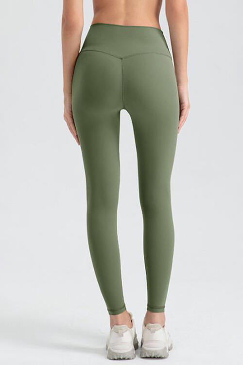 Wide Waistband Sport Leggings Bazaarbey