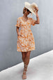 Printed Button down Pocketed Dress -BazaarBey - www.shopbazaarbey.com