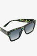 UV400 Patterned ycarbonate Square Sunglasses Trendsi
