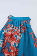 Floral Smocked Waist Sleeveless Dress -BazaarBey - www.shopbazaarbey.com