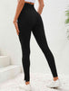 High Waist Slit Leggings Bazaarbey
