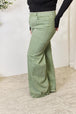   Raw Hem Wide-Leg Jeans Trendsi