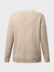 V-Neck Long Sleeve Knit Top Bazaarbey
