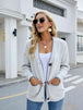 Button Down V-Neck Cardigan with Pockets Trendsi
