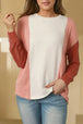  Ribbed Long Sleeve T-Shirt Trendsi