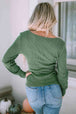 Scoop Neck Long Sleeve Top Trendsi