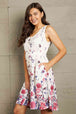  Scoop Neck Buttoned Sleeveless Magic Dress with Pockets -BazaarBey - www.shopbazaarbey.com