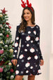 Full Size Christmas Long Sleeve Dress -BazaarBey - www.shopbazaarbey.com