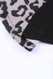 Leopard Color Block Split Dress -BazaarBey - www.shopbazaarbey.com