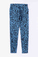 Leopard Print Wide Waistband Leggings Bazaarbey