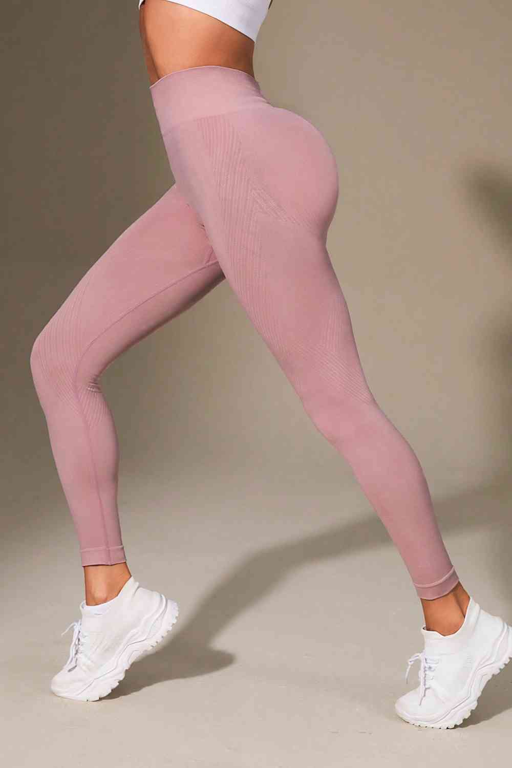 Wide Waistband Sports Leggings Bazaarbey