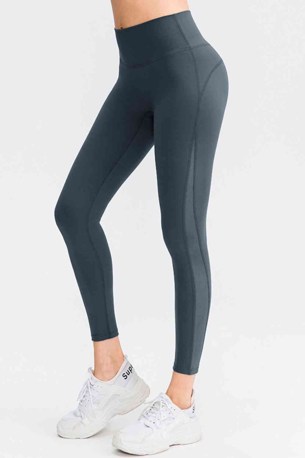 Wide Waistband Slim Fit Long Sports Pants Bazaarbey