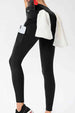 Full Size Slim Fit High Waist Long Sports Pants with Pockets Bazaarbey