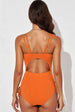 Tied  Plunge One-Piece Swimsuit Trendsi