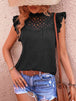 BazaarBey  Butterfly Sleeve Top Trendsi