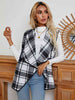 Plaid  Vest Trendsi