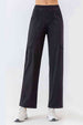 Buttoned Pocketed Long Jeans Trendsi