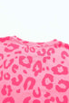 Leopard Round Neck Tee Bazaarbey
