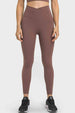 V-Waist Yoga Leggings with Pockets Bazaarbey