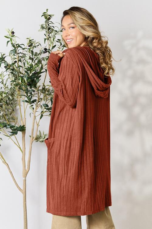   Hooded Sweater Cardigan Bazaarbey