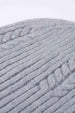 Cable-Knit Cuff Beanie Trendsi