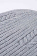 Cable-Knit Cuff Beanie Trendsi