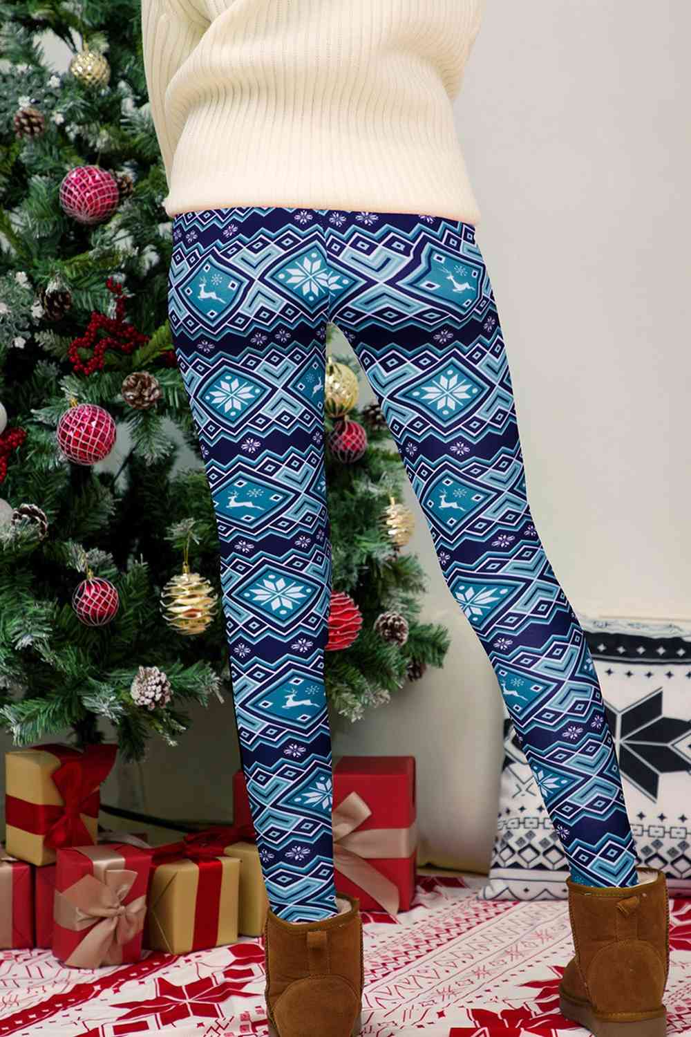 Full Size Geometric Leggings Bazaarbey