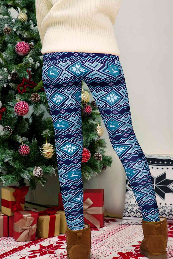 Full Size Geometric Leggings Bazaarbey