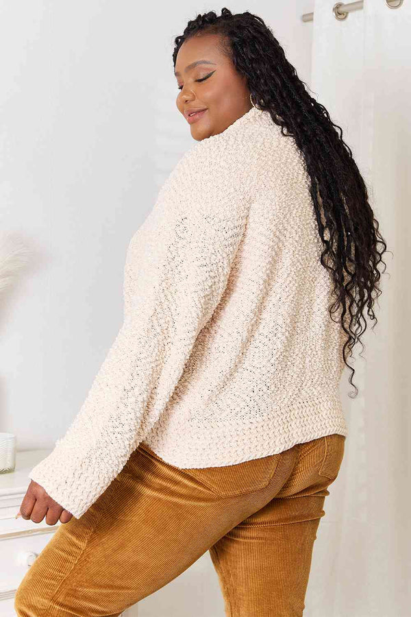  Open Front Long Sleeve Cardigan Bazaarbey