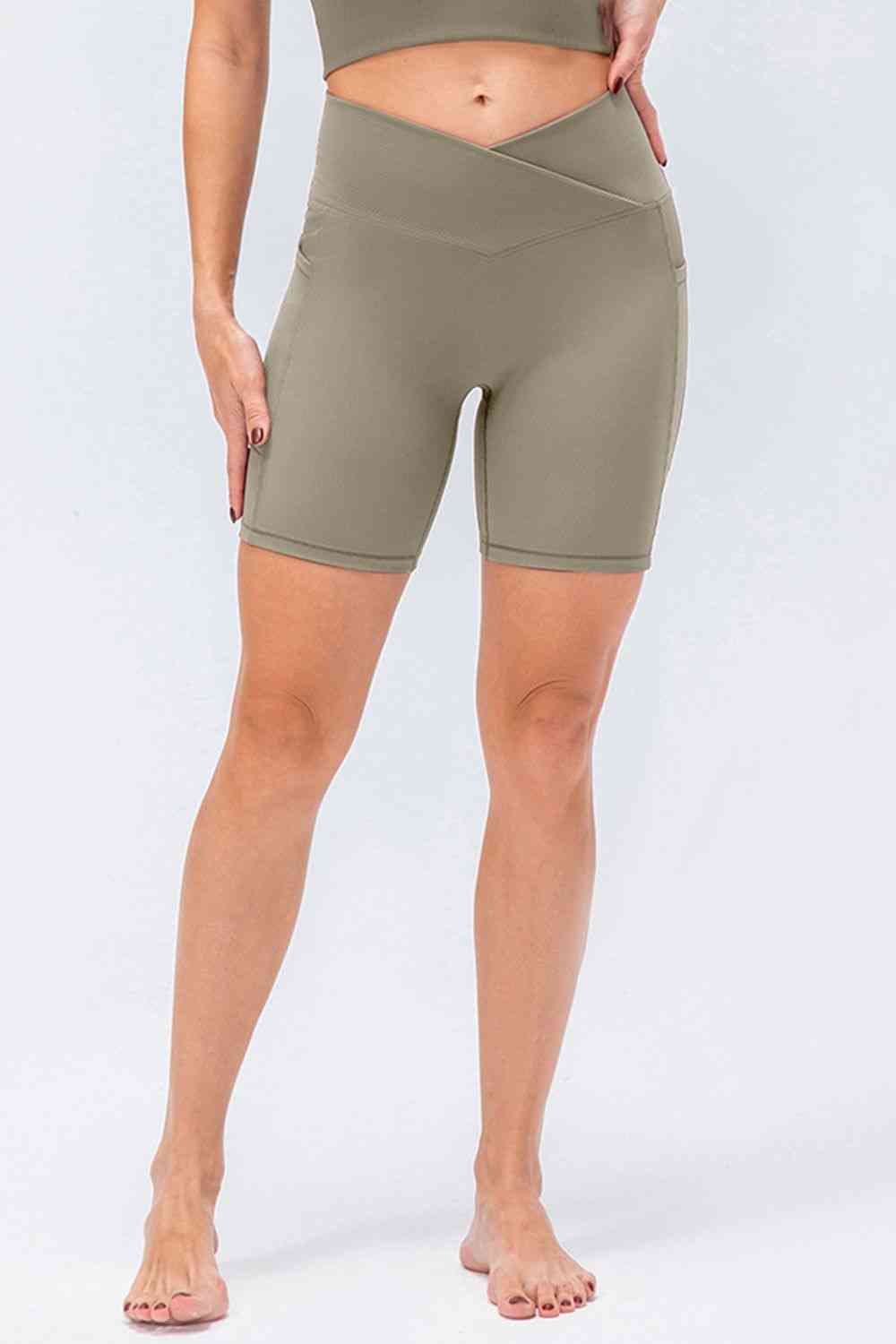 Slim Fit V-Waistband Sports Shorts Bazaarbey