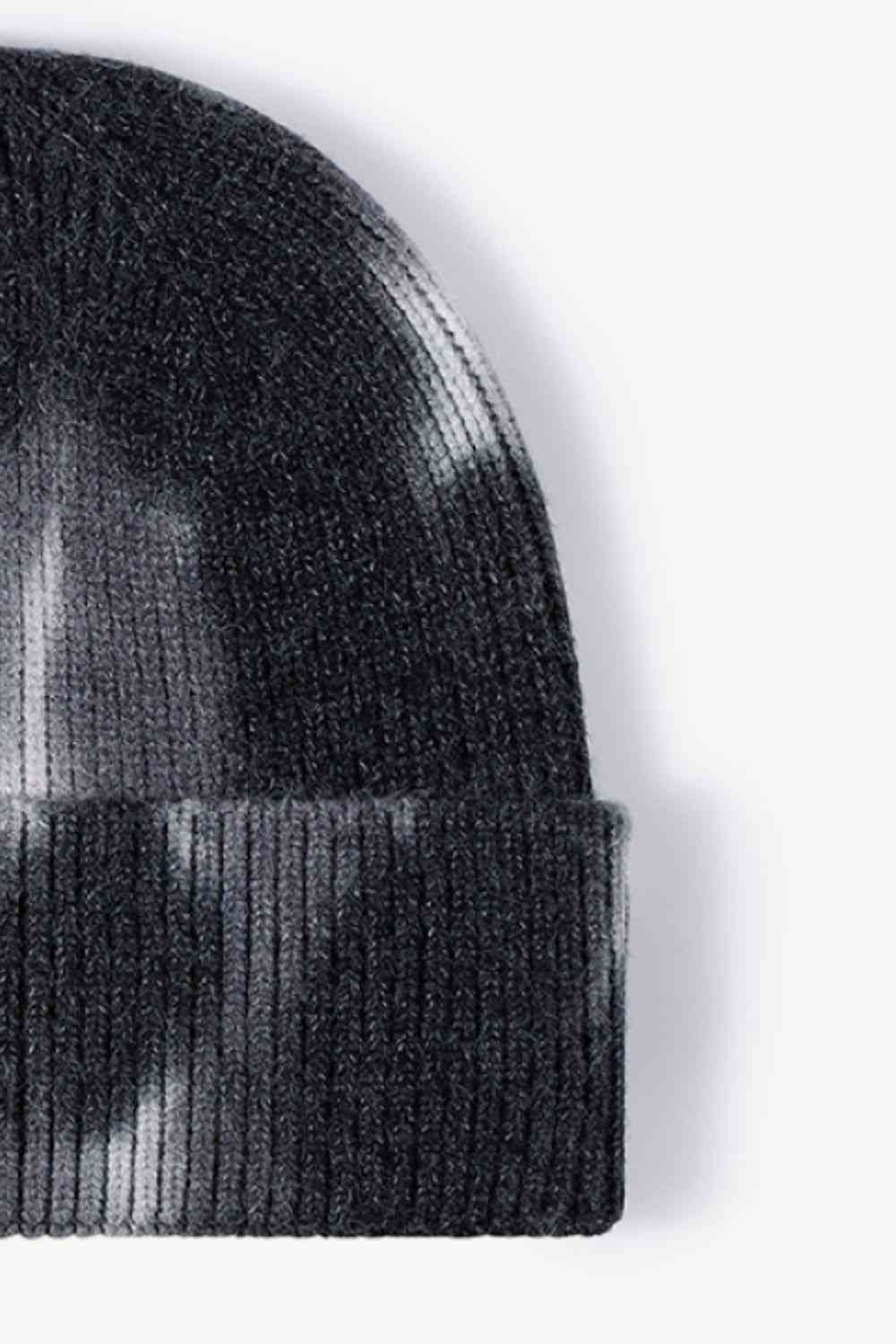 Tie-Dye Cuffed Knit Beanie Trendsi