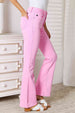  High Rise Bootcut Jeans Trendsi