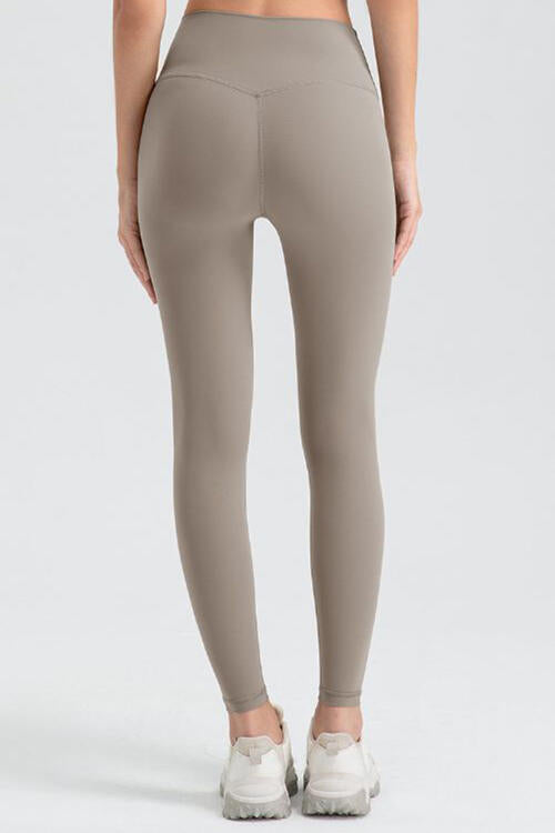 Wide Waistband Sport Leggings Bazaarbey