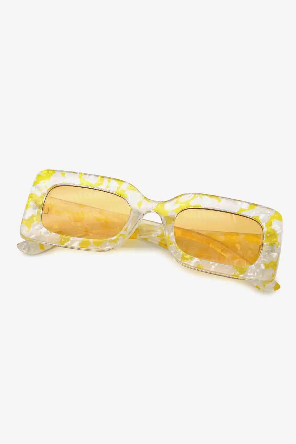 Tortoiseshell Rectangle ycarbonate Sunglasses Trendsi