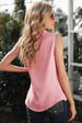 Ruched Surplice Neck Tank Bazaarbey