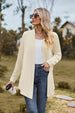 BazaarBey Open Front Long Sleeve Cardigan Bazaarbey